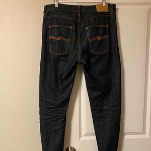 Mens Nudie Jeans- Steady Eddie II Raw Denim